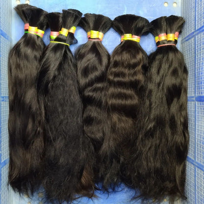 Raw Indian Natutal Bulk Hair